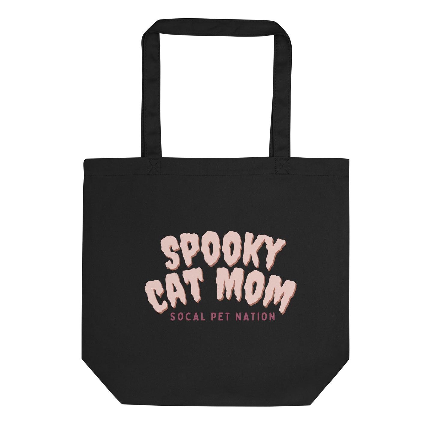 “Spooky Cat Mom” Eco Tote Bag