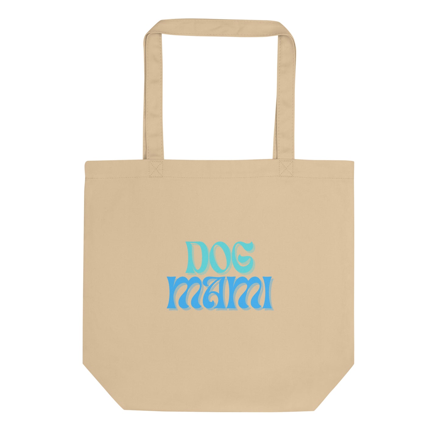 "Dog Mami" Blue Eco Tote Bag