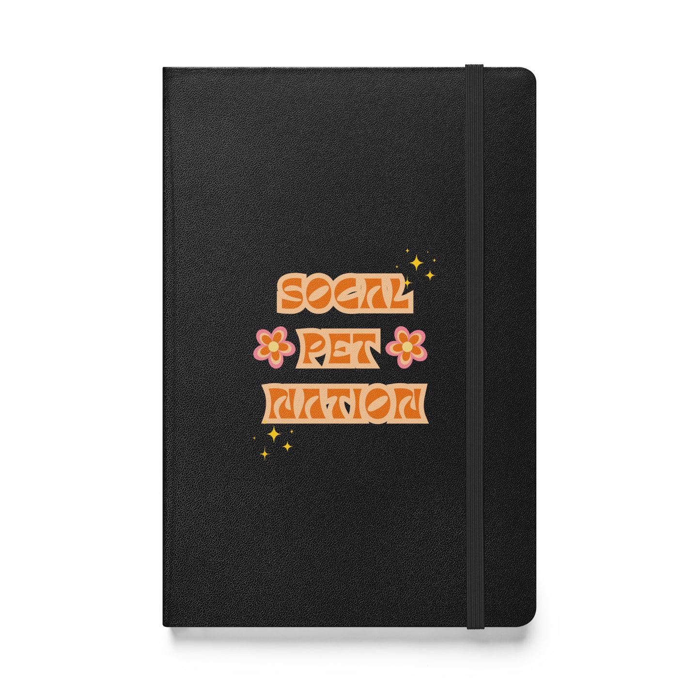 "Hippie SoCal Pet Nation" Hardcover bound notebook