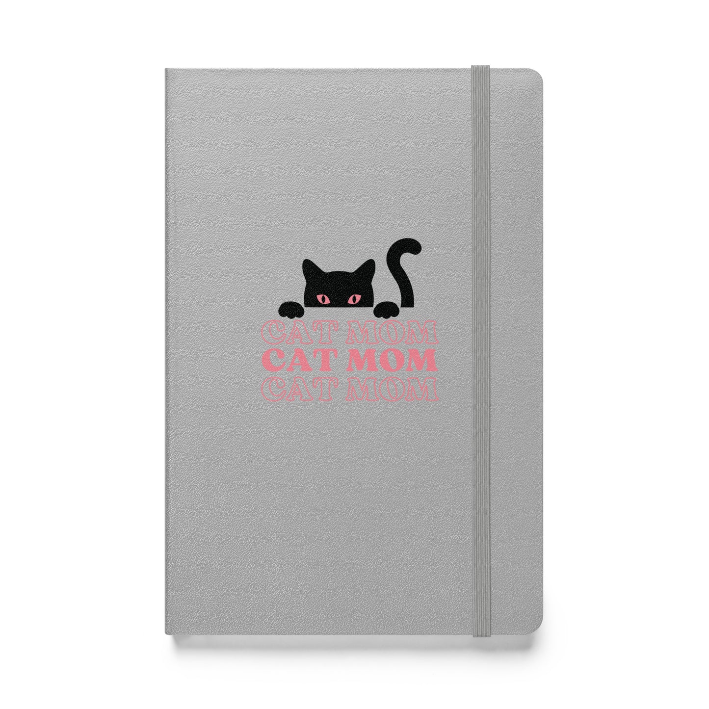 "Cat Mom" Hardcover bound notebook