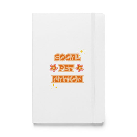 "Hippie SoCal Pet Nation" Hardcover bound notebook