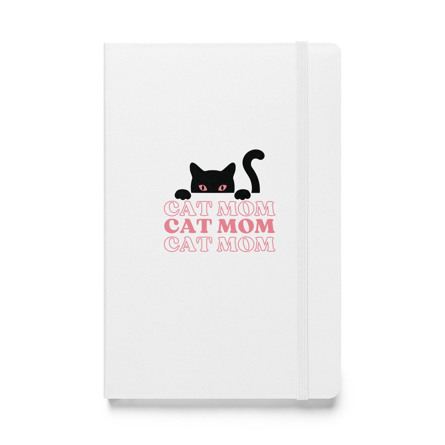 "Cat Mom" Hardcover bound notebook