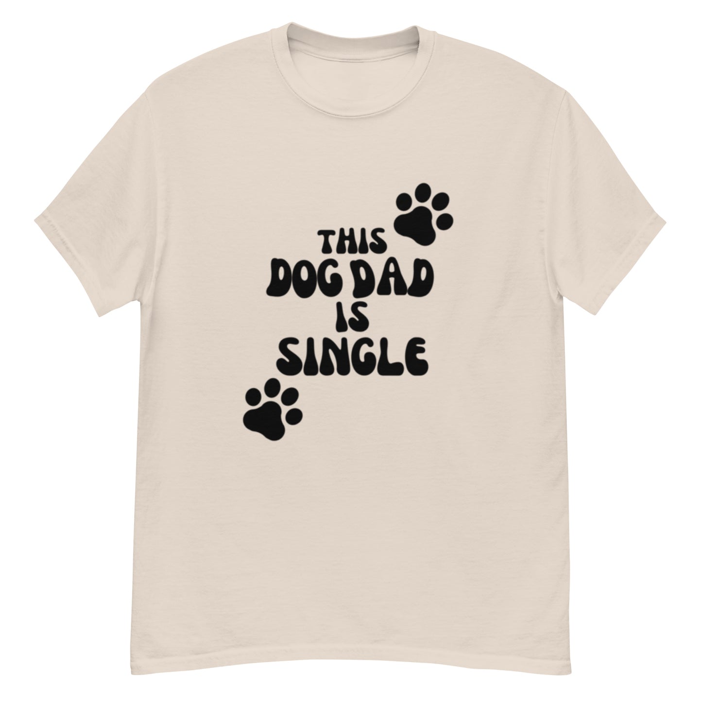 Single Dog Dad Tee