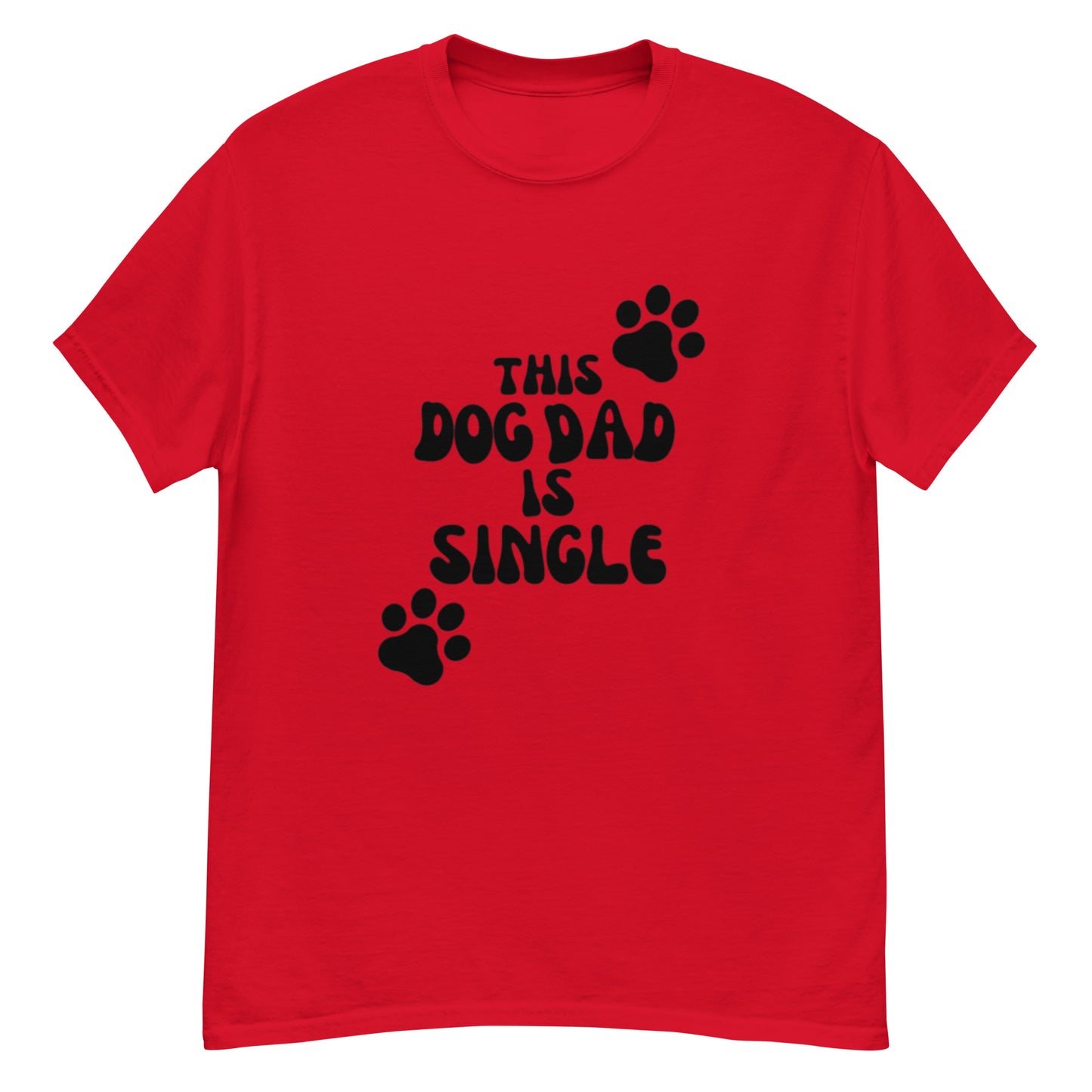 Single Dog Dad Tee