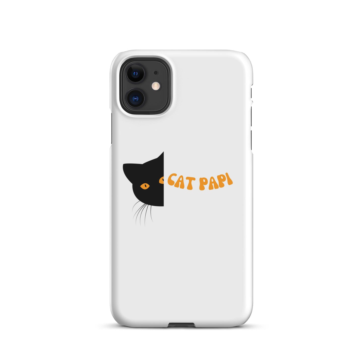 "Black Cat Papi" iPhone Case