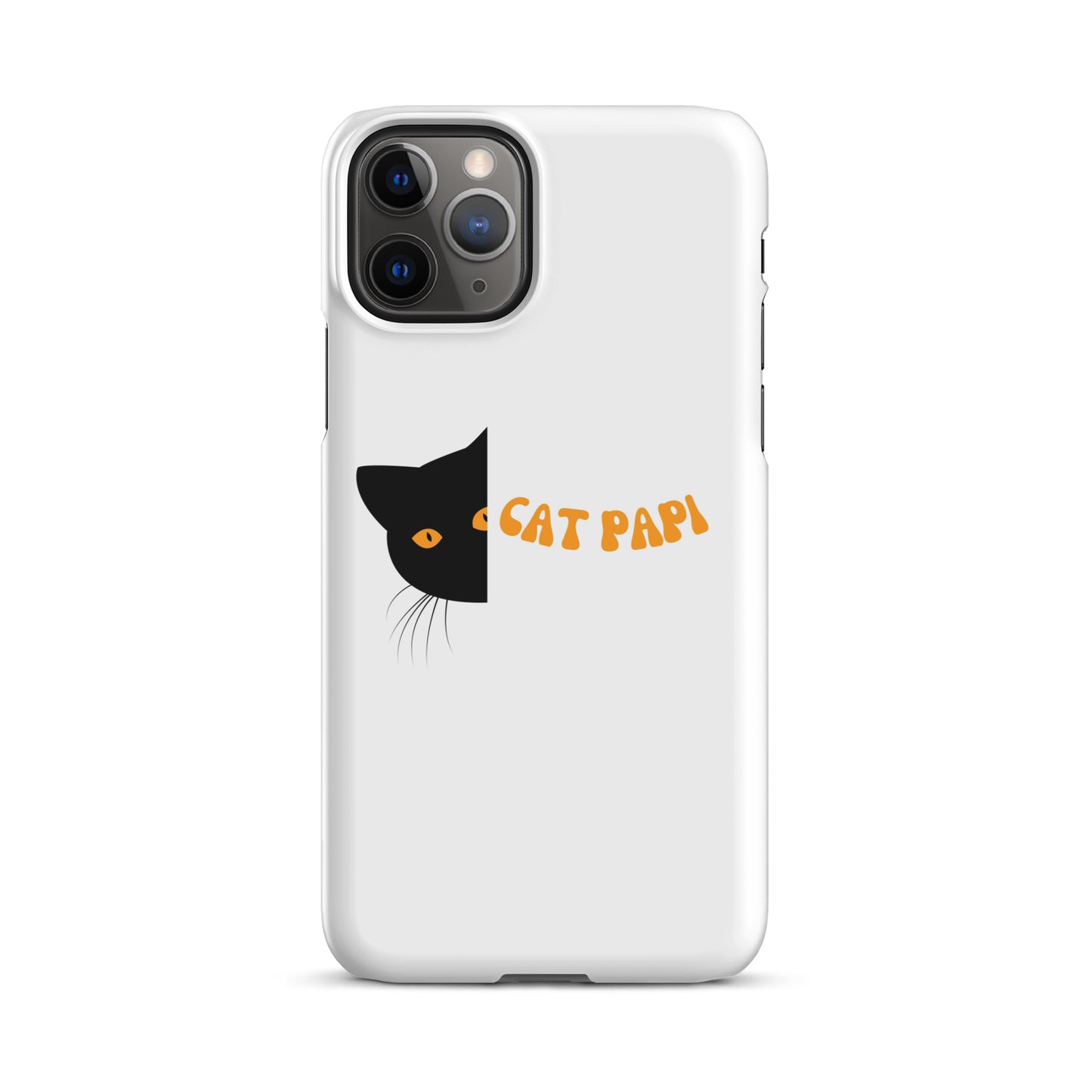 "Black Cat Papi" iPhone Case