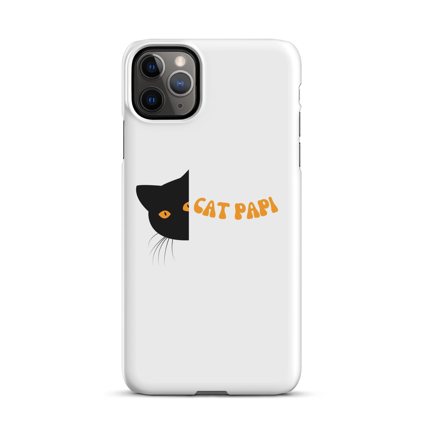 "Black Cat Papi" iPhone Case