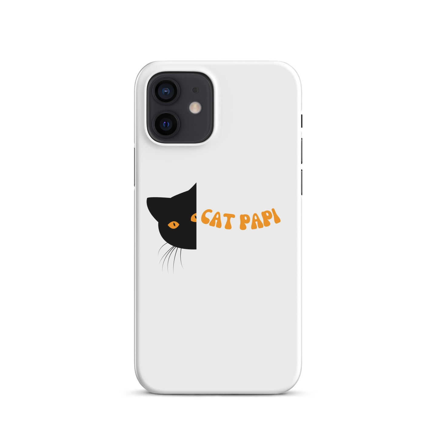 "Black Cat Papi" iPhone Case