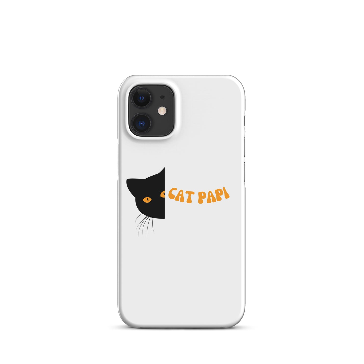 "Black Cat Papi" iPhone Case