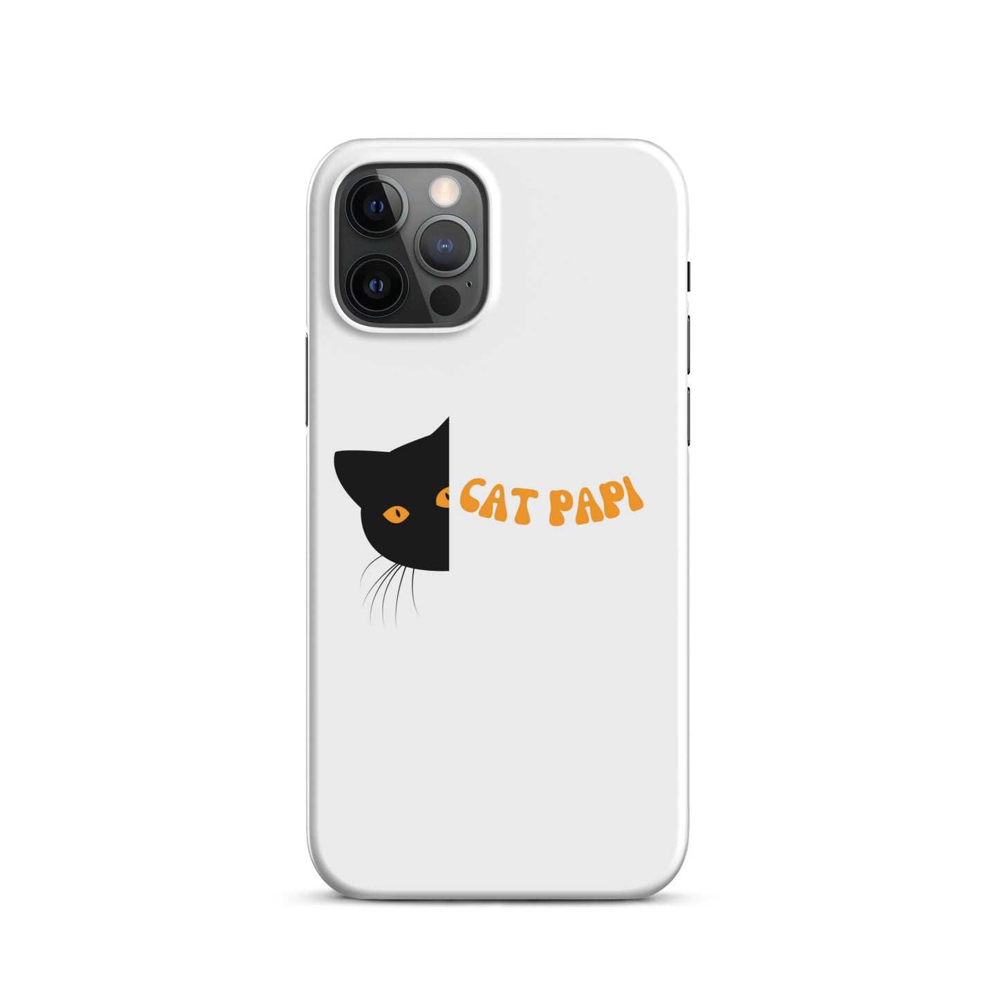 "Black Cat Papi" iPhone Case