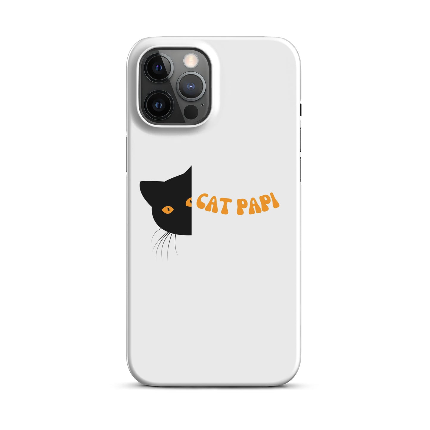 "Black Cat Papi" iPhone Case