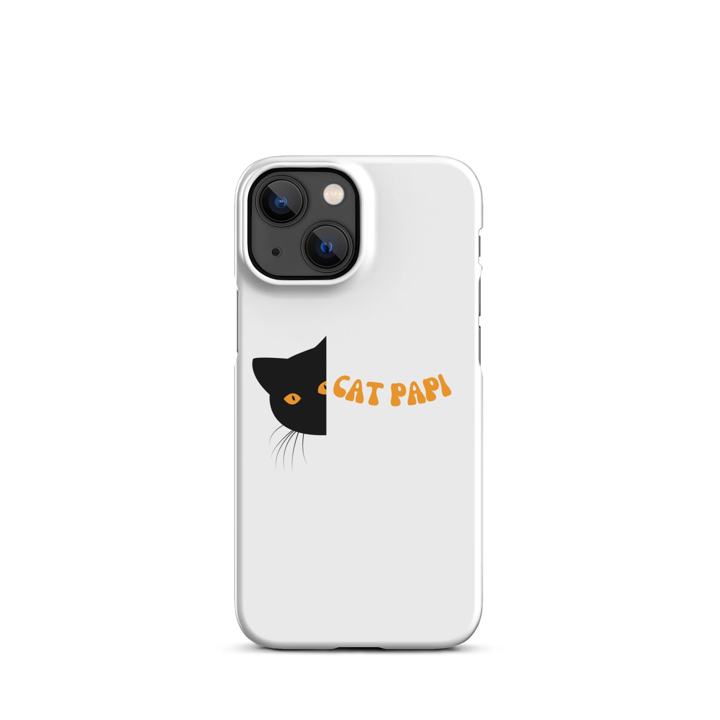 "Black Cat Papi" iPhone Case