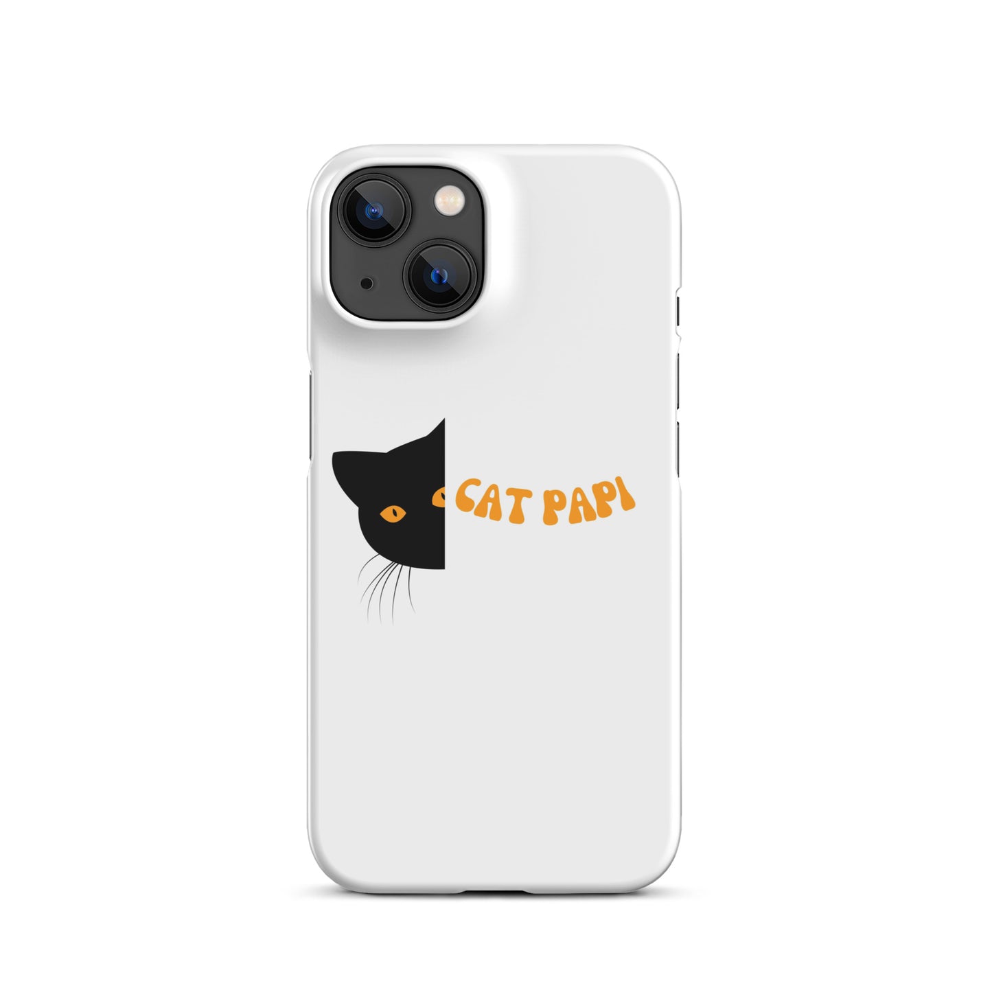 "Black Cat Papi" iPhone Case