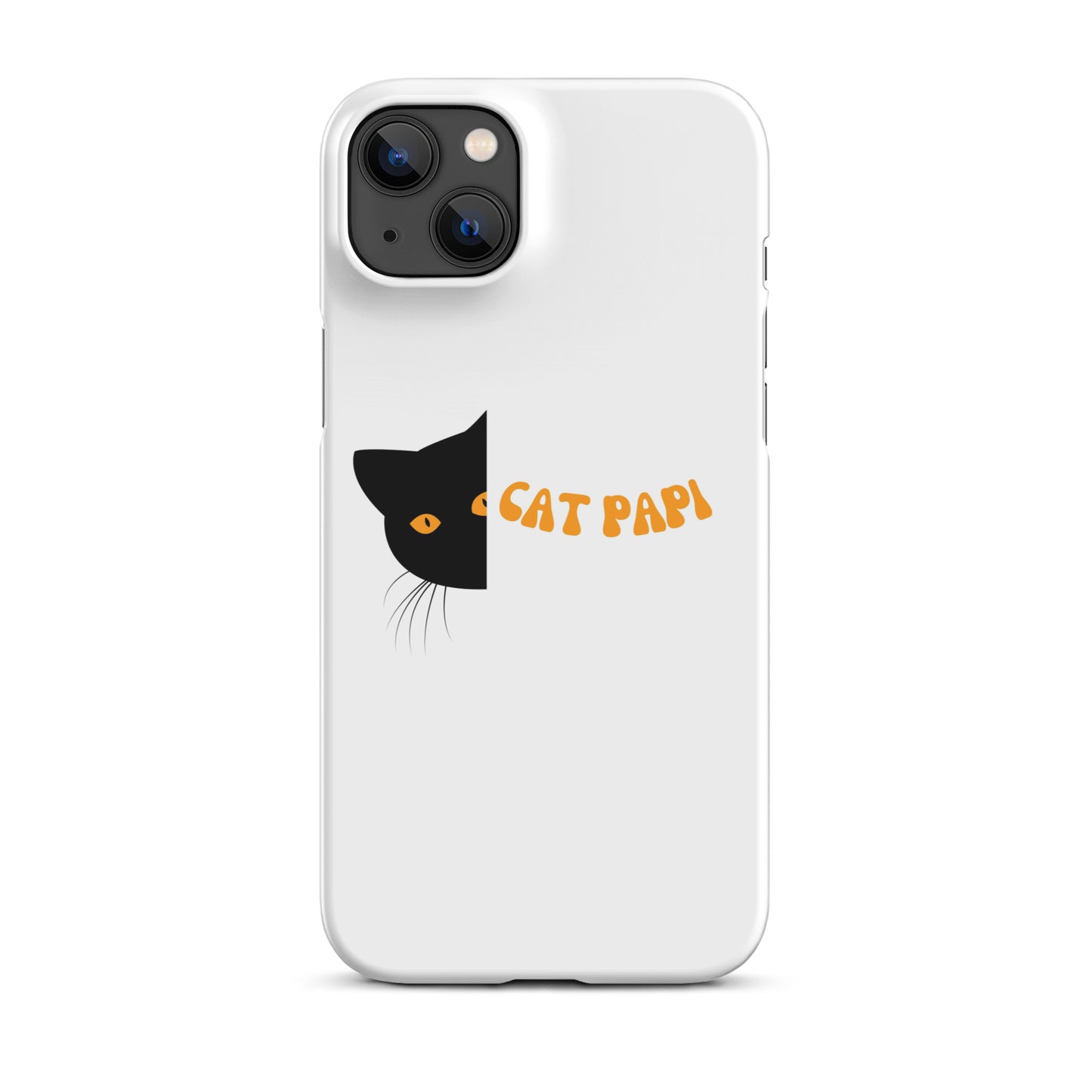 "Black Cat Papi" iPhone Case