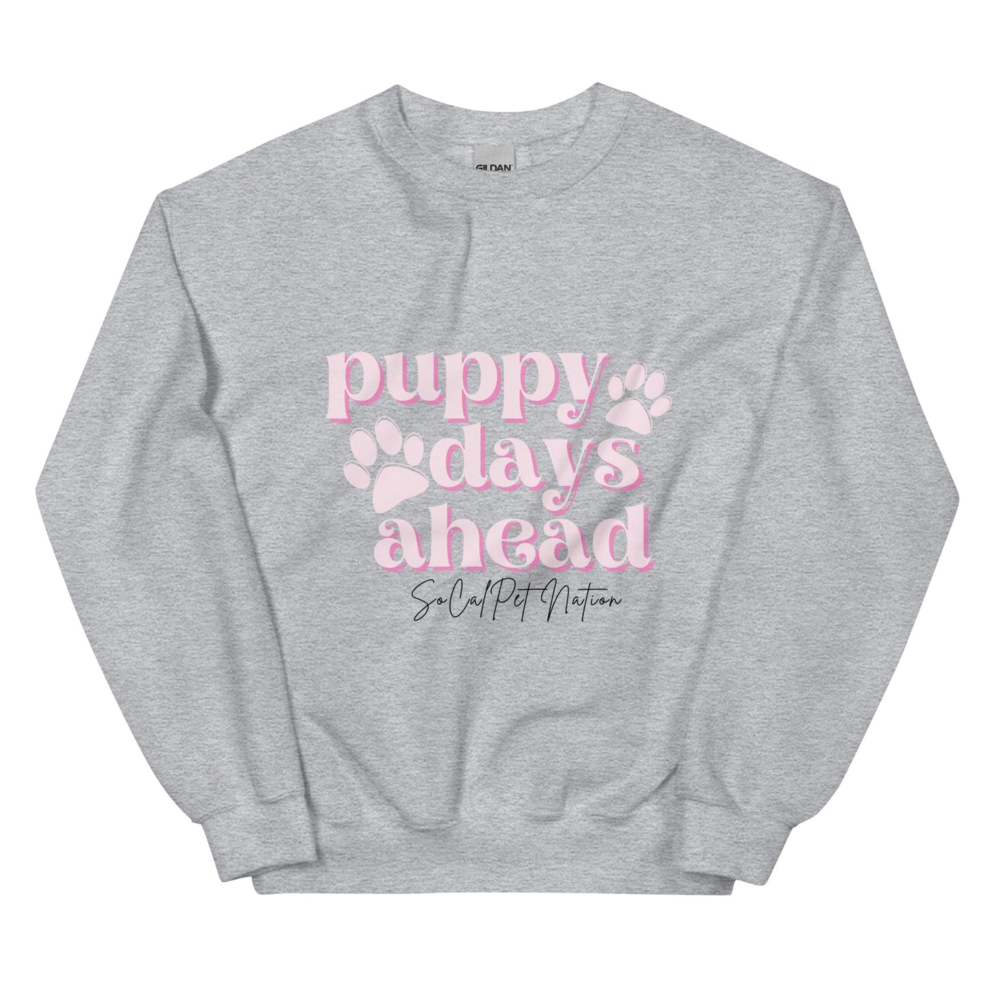 “Puppy Days Ahead” Crewneck