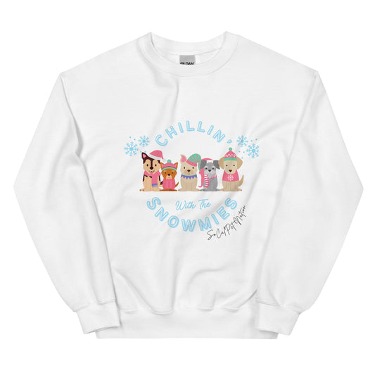 “Chillin’ with the Snowmies” Crewneck