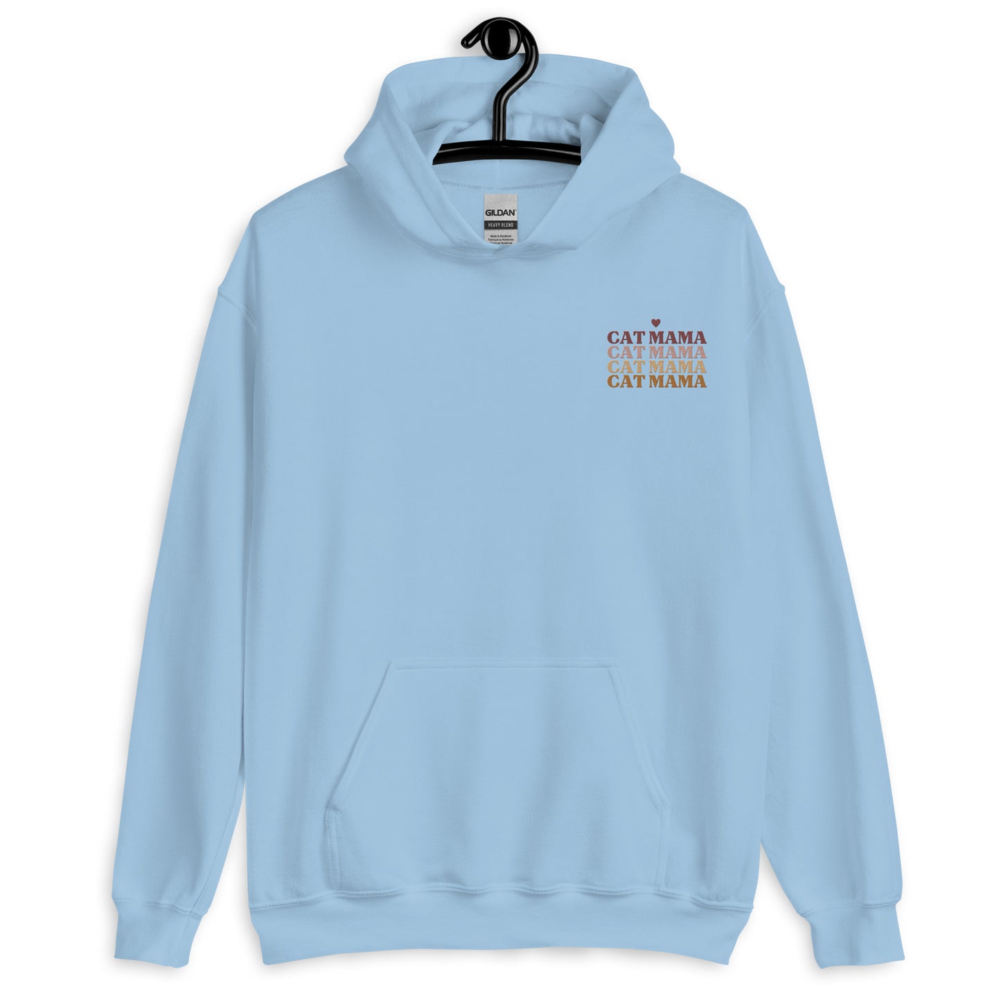 “Cat Mama” Hoodie Embroidered