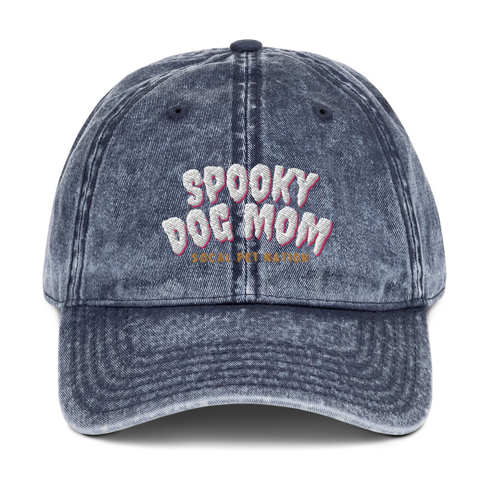 “Spooky Dog Mom” Vintage Cap