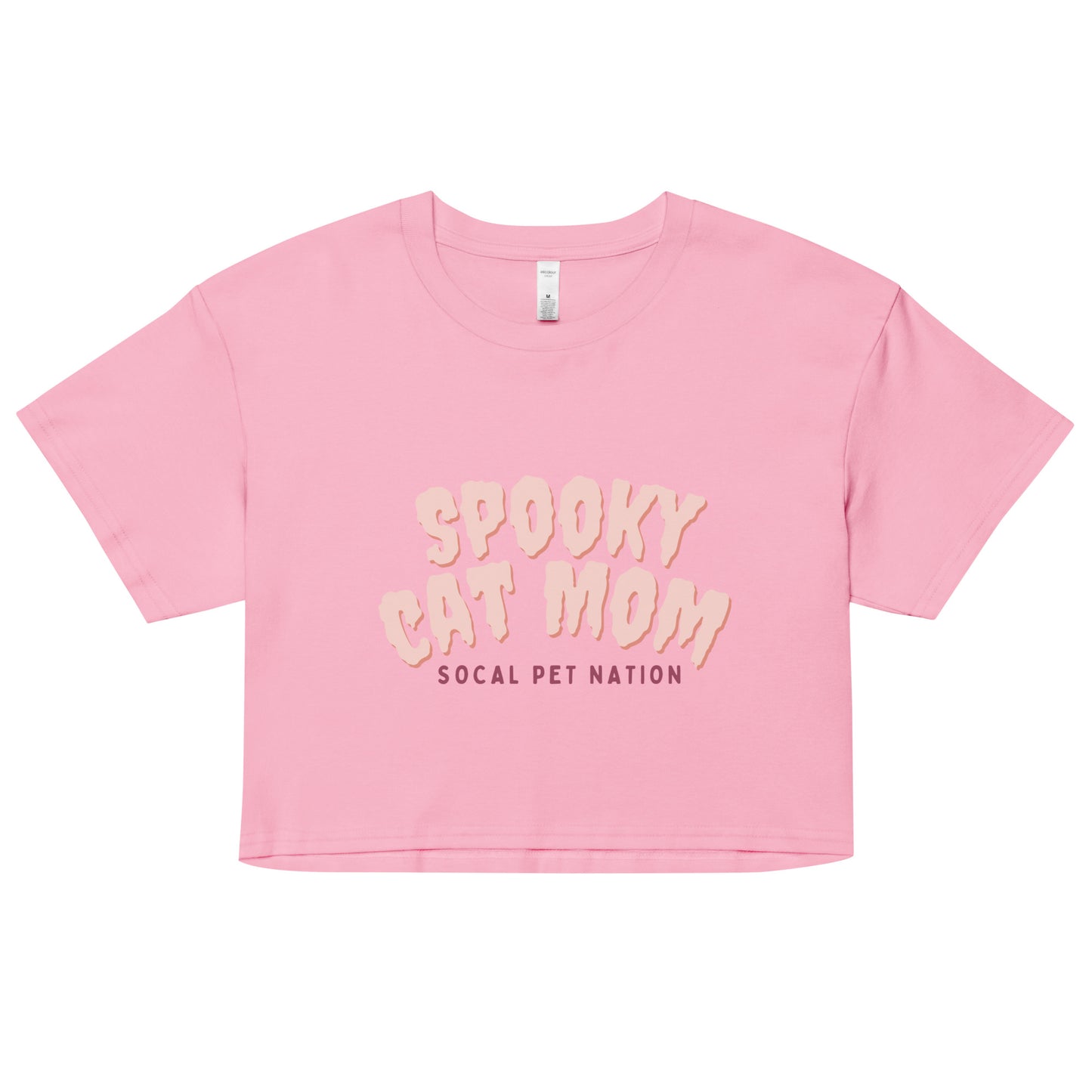 “Spooky Cat Mom” Crop Top