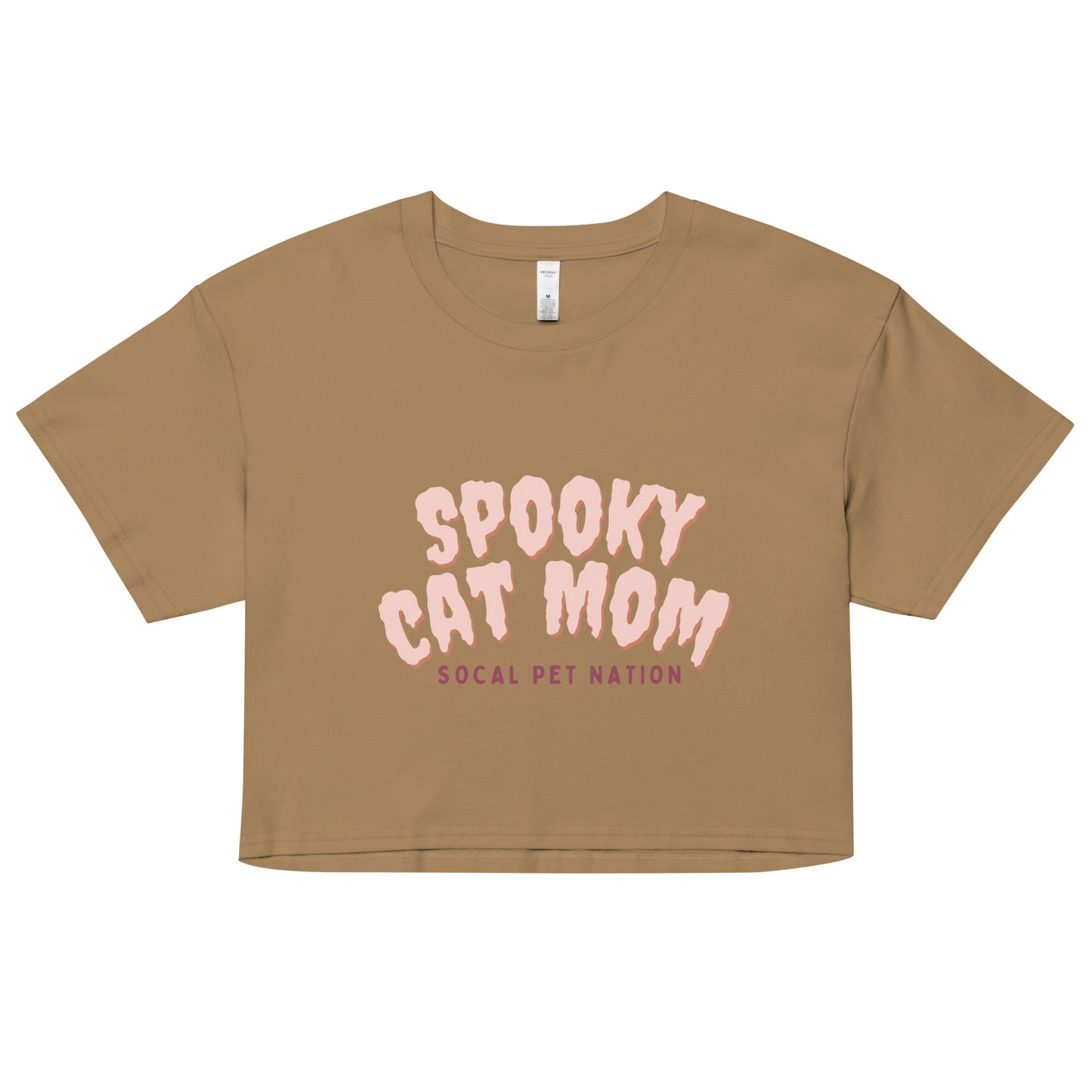 “Spooky Cat Mom” Crop Top