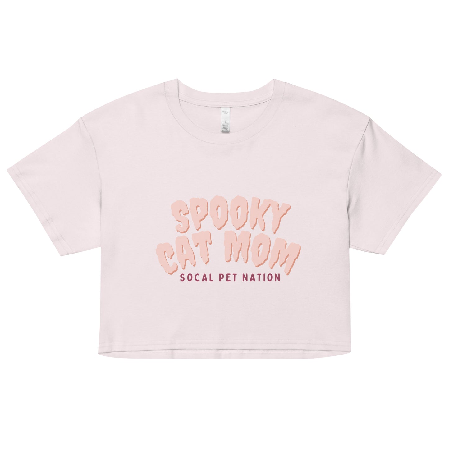 “Spooky Cat Mom” Crop Top