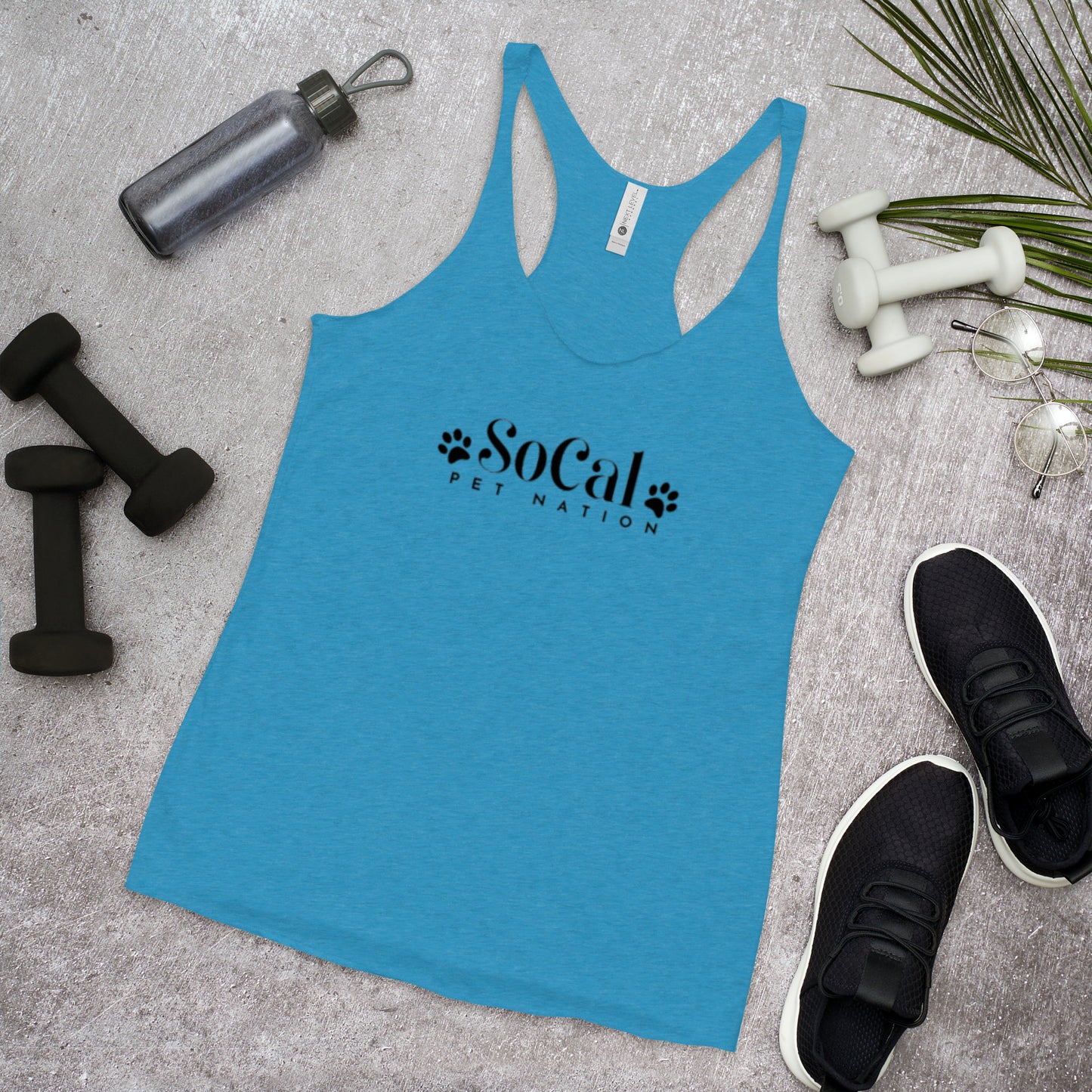 "SoCal Pet Nation" Womens Racerback Tank